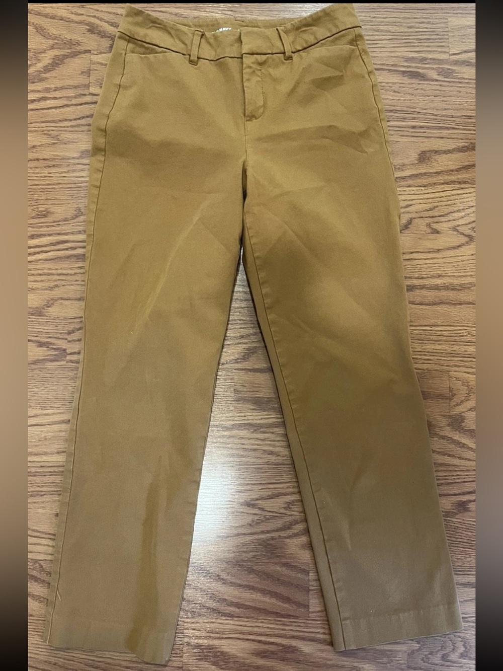 Old Navy Women’s High-Rise Pixie Pants Secret Smooth Pockets Size 2 Camel